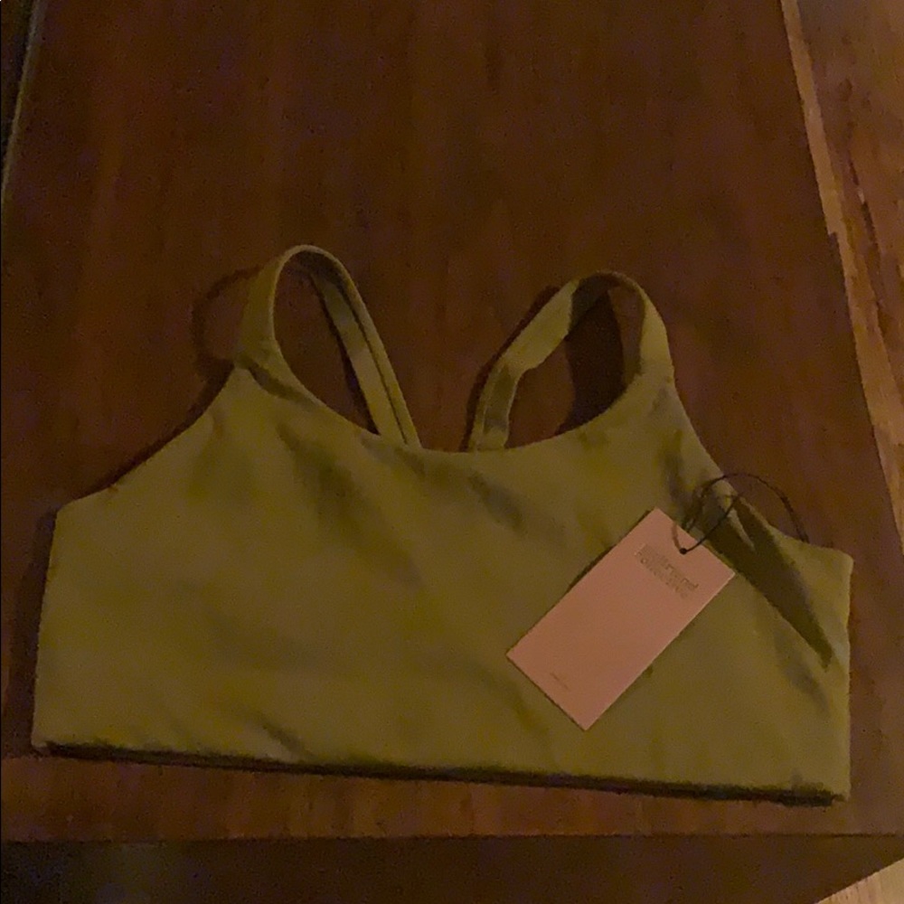 NWT Girlfriend Collective Saddle Lou Bra